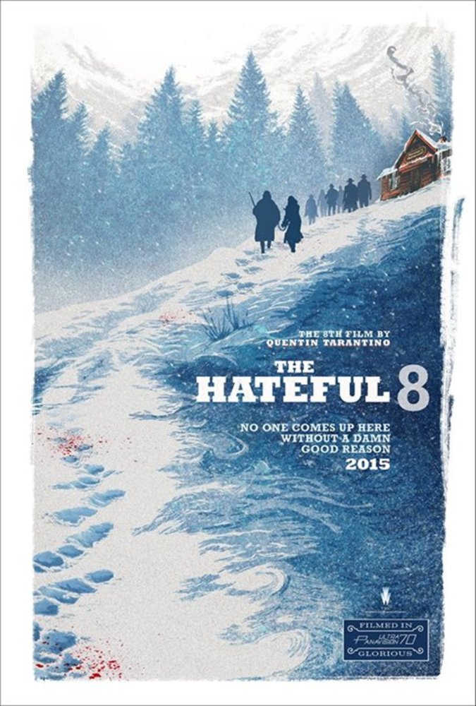 پوستر فیلم «هشت نفرت انگیز»(the hateful eight) ساخته کوئنتین تارانتینو